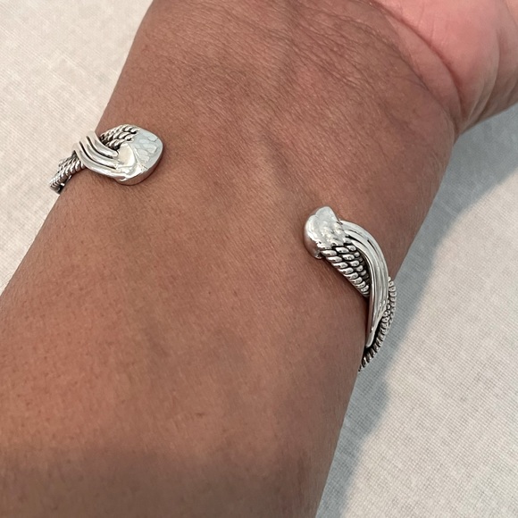 925 Silver Mexico Adjustable Bracelet - Picture 4 of 5